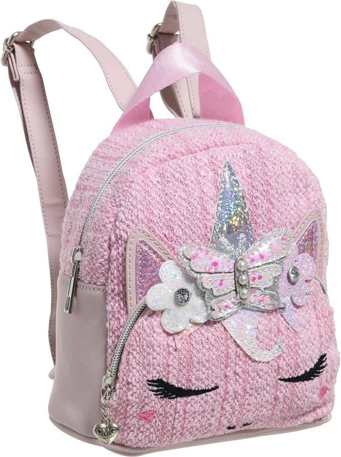 Miss Gwen Unicorn Tweed Micro Mini Backpack