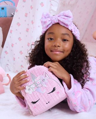 Miss Gwen Unicorn Tweed Micro Mini Backpack