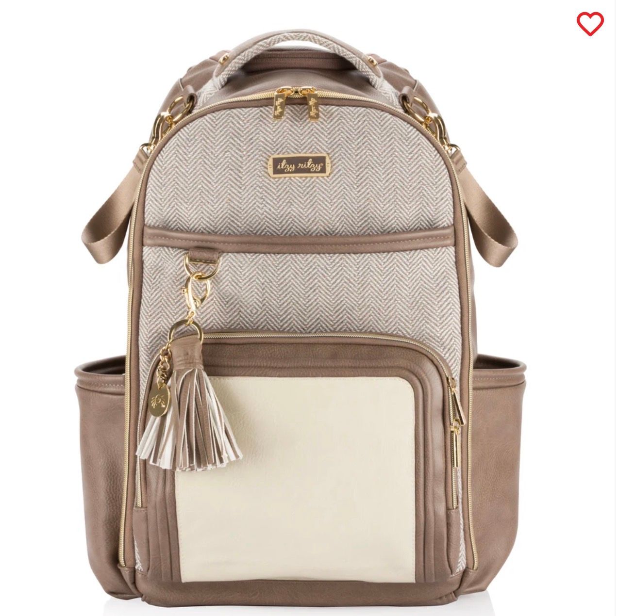 Vanilla Latte Boss Plus™ Backpack Diaper Bag