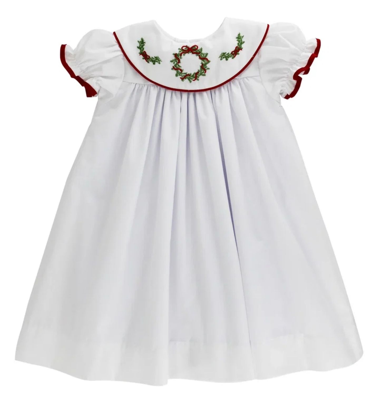 White Wreath Dress