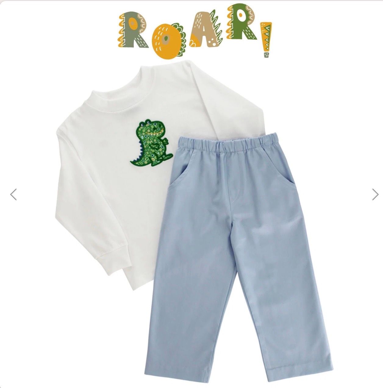 Darling Dino Boy Pant Set