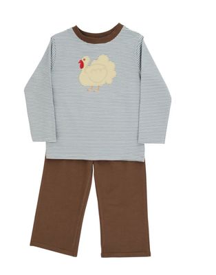 Turkey Tots Boy Pant Set