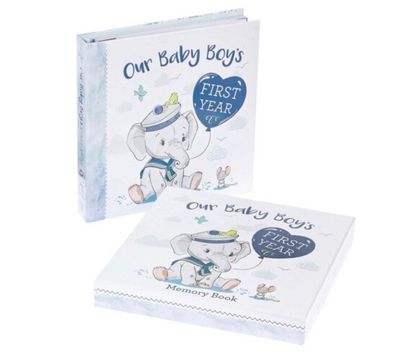 Memory Book Our Baby Boy Padded Hardcover