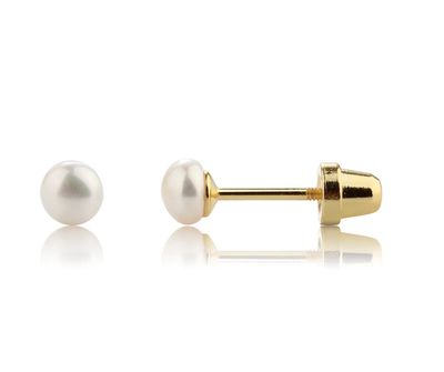 Sterling Silver Pearl Earrings