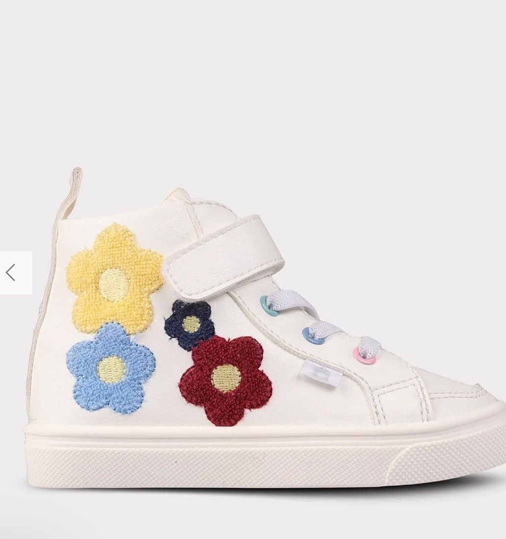 Kami Girls Hook &amp; Loop Sneaker