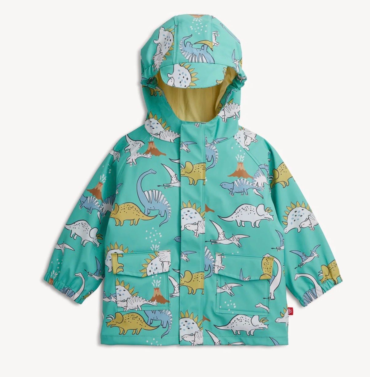 Allover Dino Color Changing Raincoat Allover Dino Color Changing Raincoat
