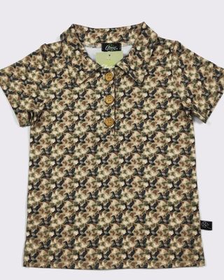 Camo Duck Boy Collar Shirt