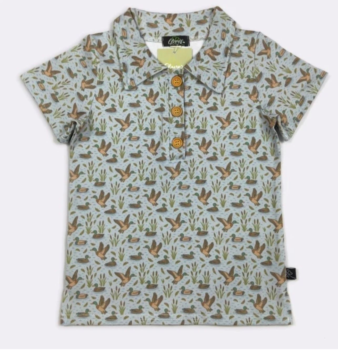 Waterfowl Wonders Boy Collar Shirt