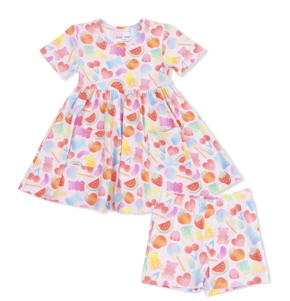 Gummy Bears Twirly Dress W/Cartwheel Short