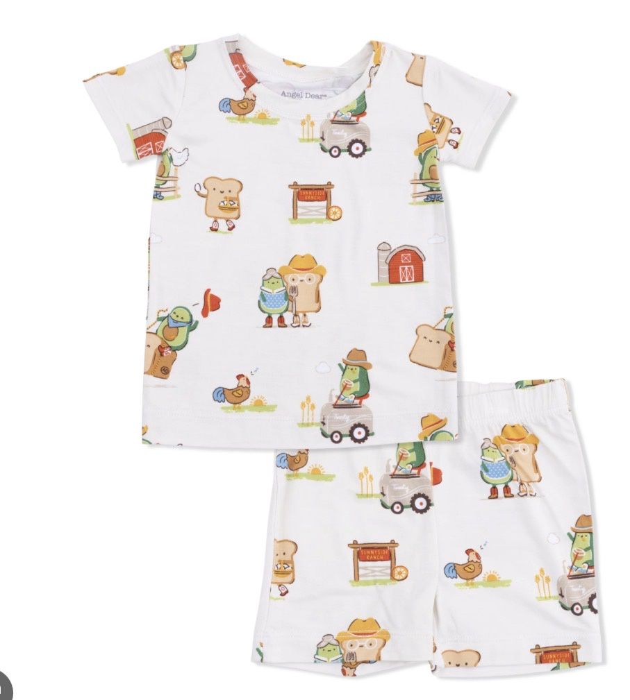 Avocado Toast-American Gothic Loungewear Short Set