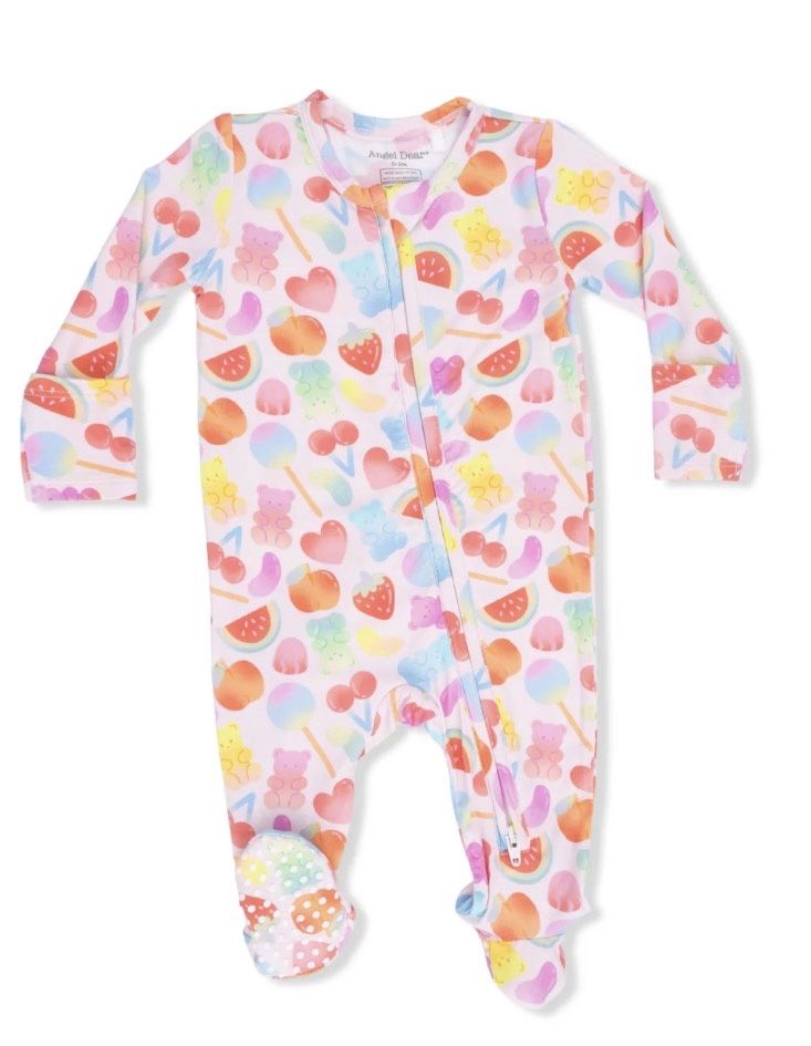 Gummy Bears 2 Way Zipper Footie