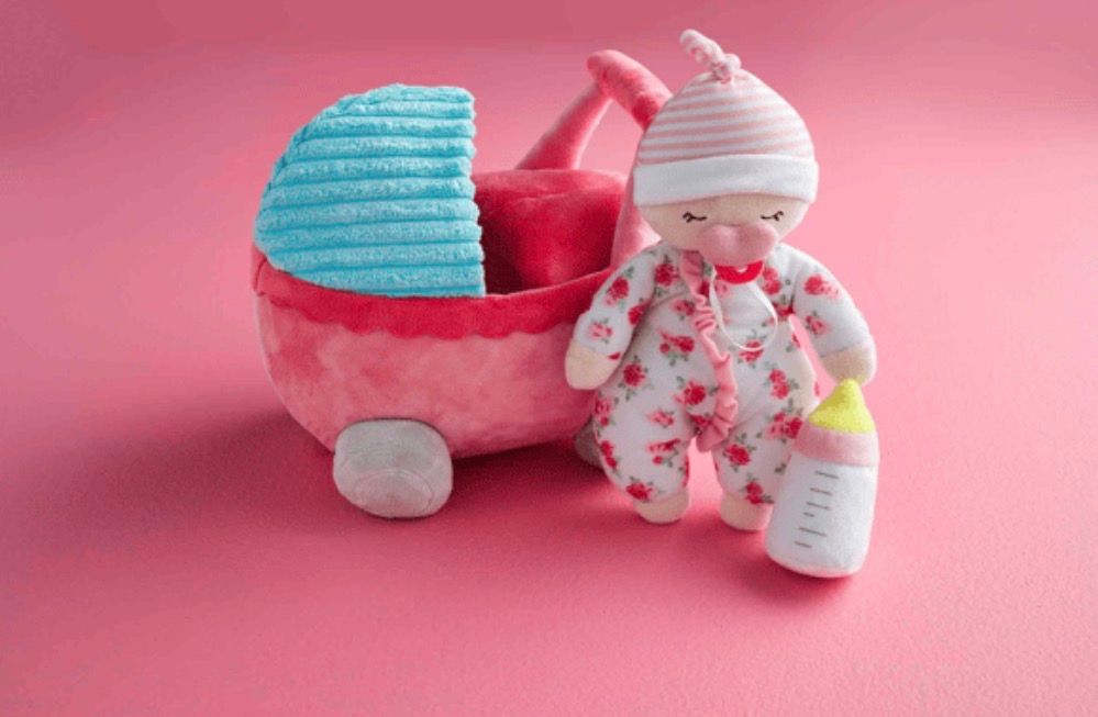 Baby Doll Plush Set