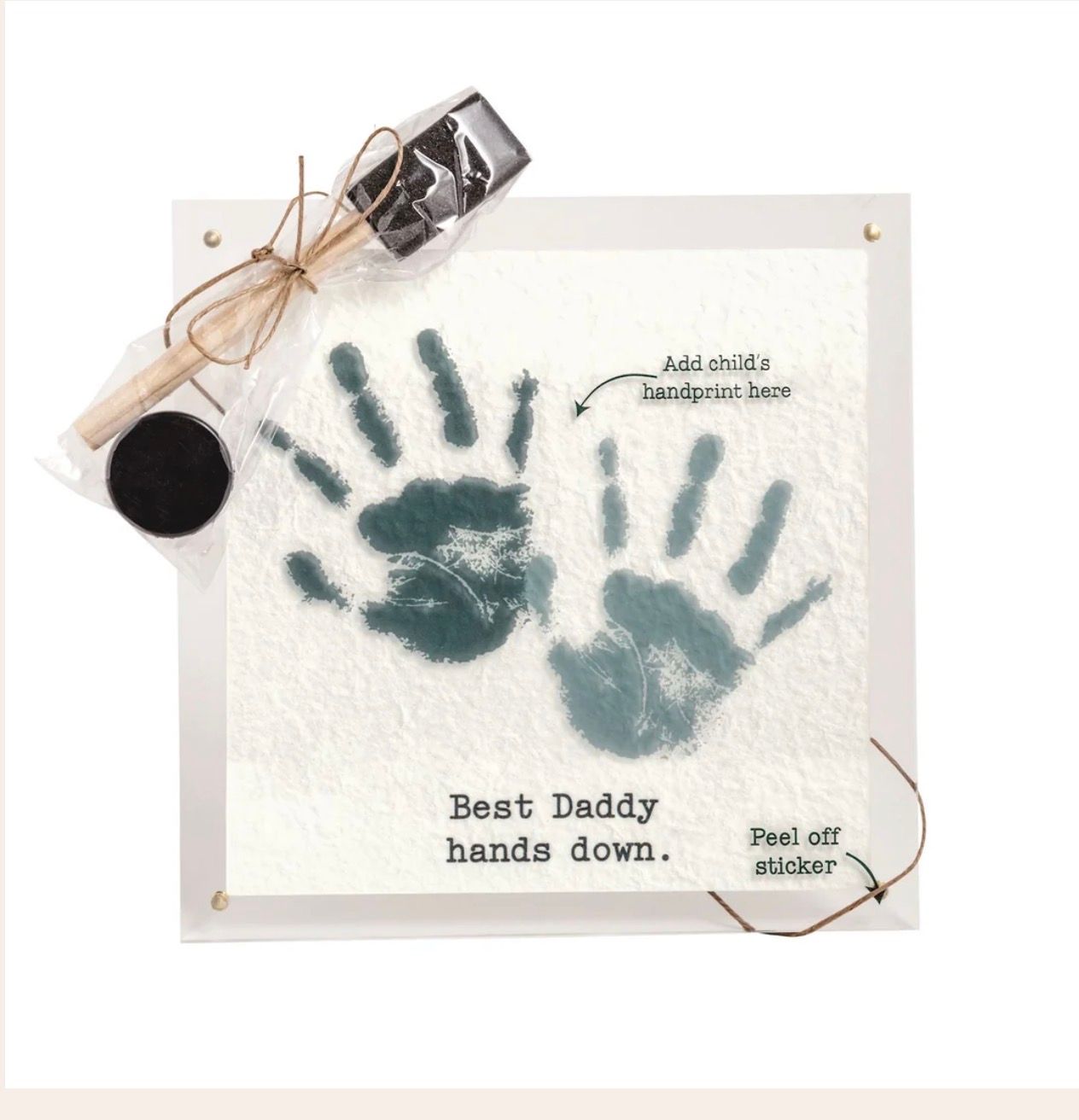 Dad Acrylic Handprint Frame
