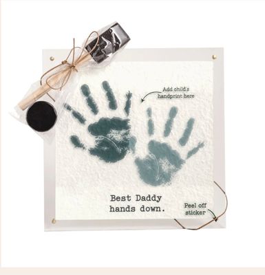 Dad Acrylic Handprint Frame