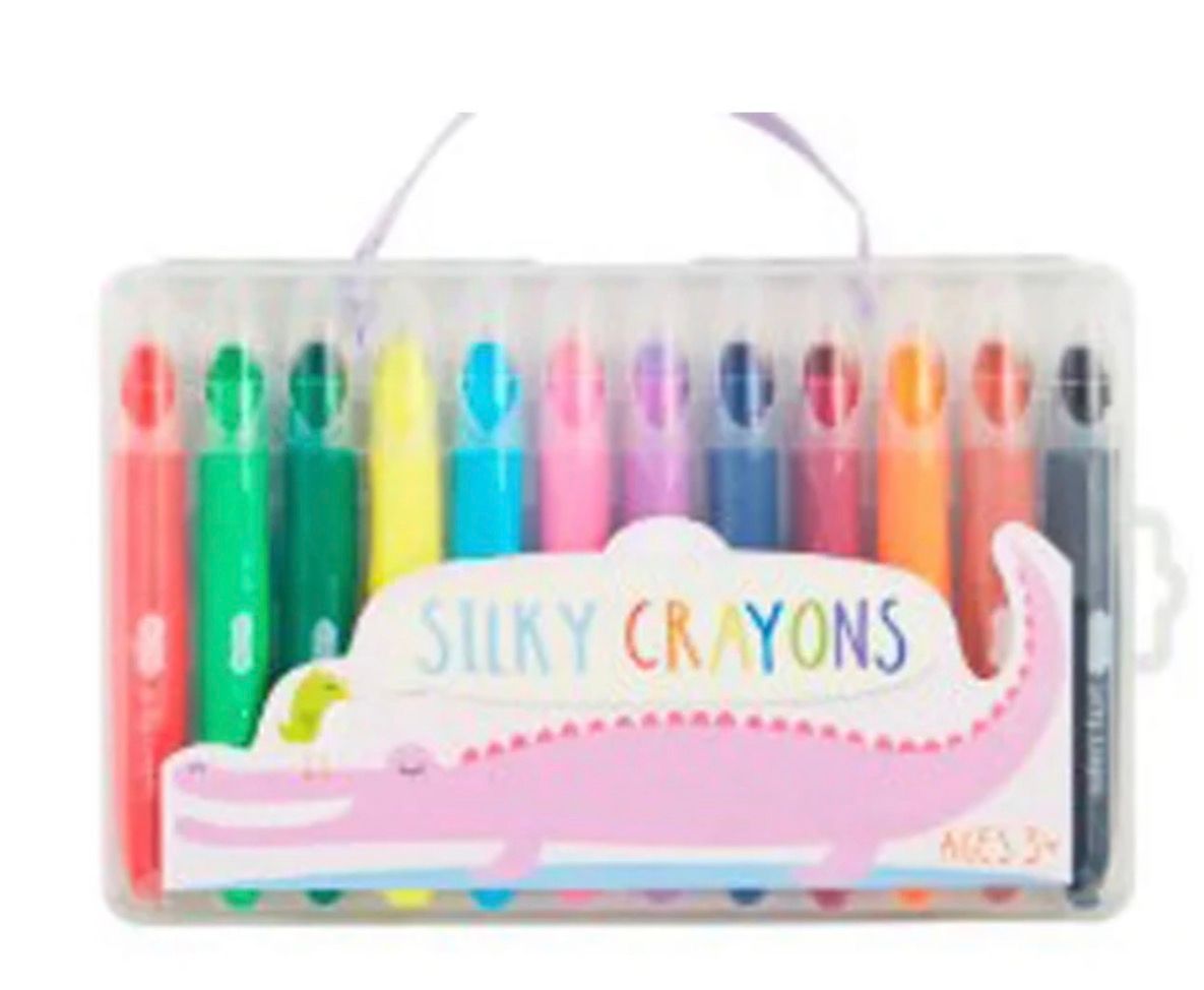 Pink Silky Crayons