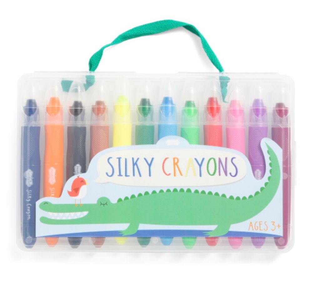 Green Silky Crayons