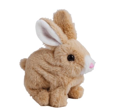 Brown Hopping Bunny