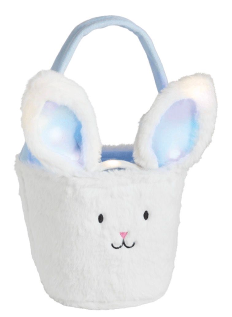 Light Up Easter Basket Blue