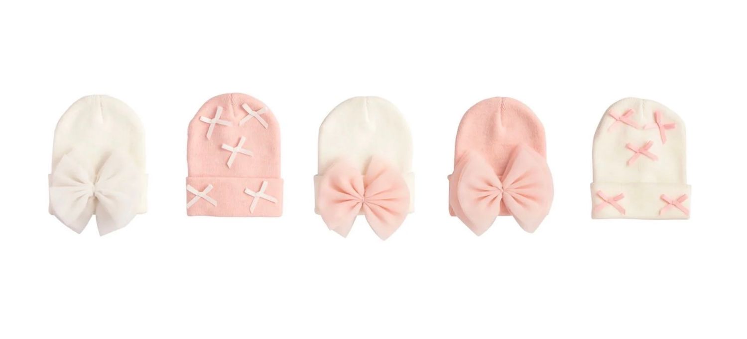 Baby Bow Knit Hat