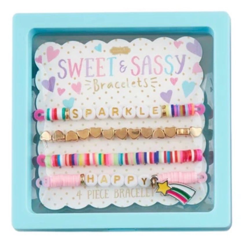 Happy Beaded Bracelet