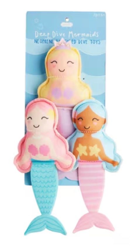 Mermaid Neoprene Dive Toys