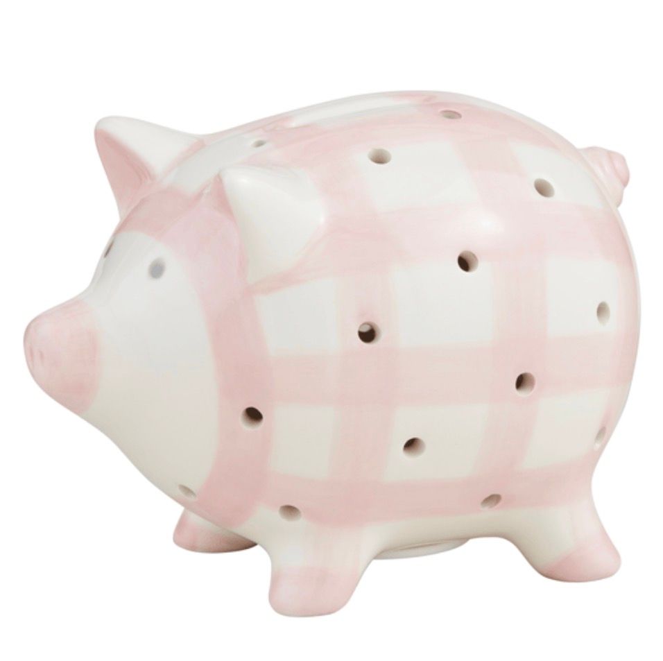 Pink Light Up Piggy Bank