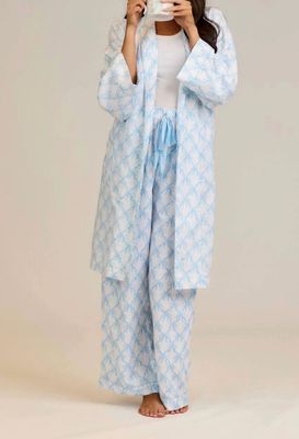 Blue Bow Robe