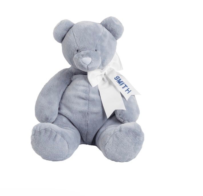 Blue Large Bear Plush