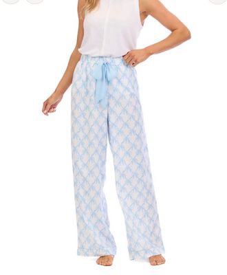 Blue Bow Pajama Pant