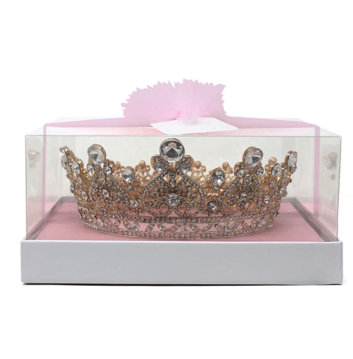 Ava's Gold Crystal Crown