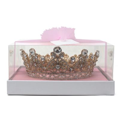 Ava's Gold Crystal Crown