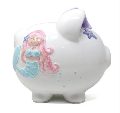 Mermaid Piggy Bank