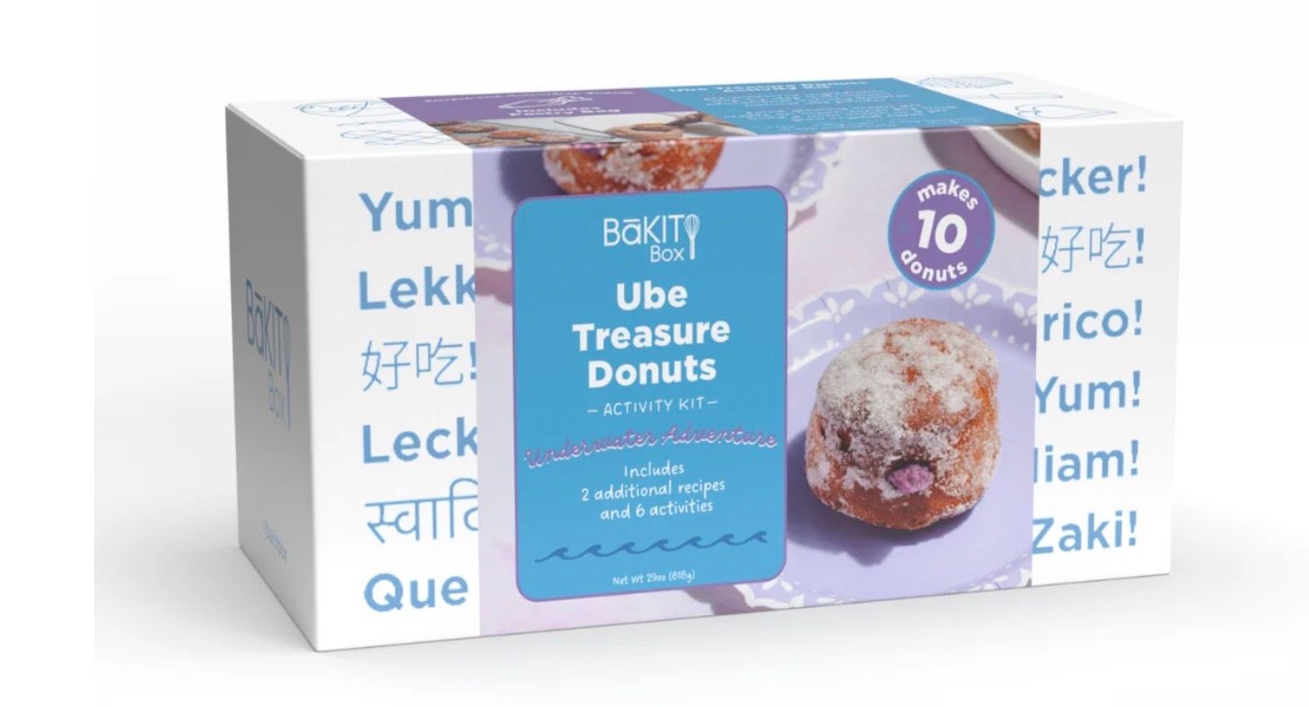 Bakit Box Ube Treasure Donuts