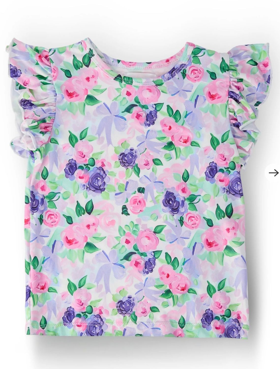 Lavender Love Tee with Purple Skegging