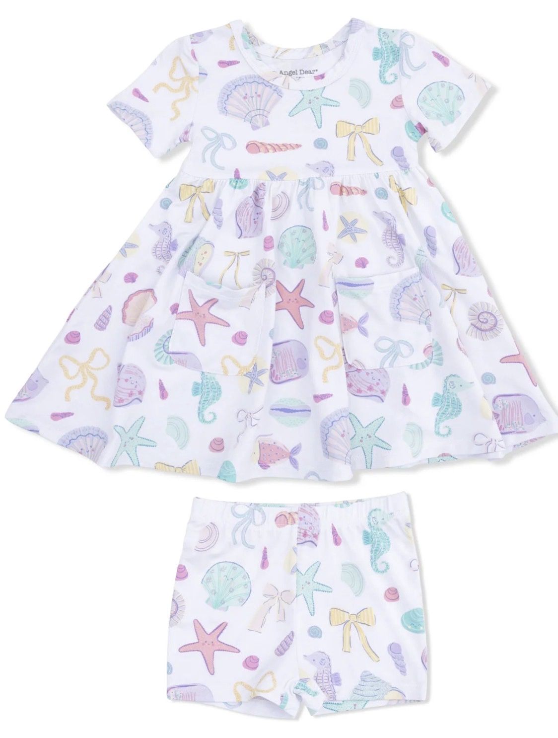 Beach Days Twirly Dress W/Cartwheel Short