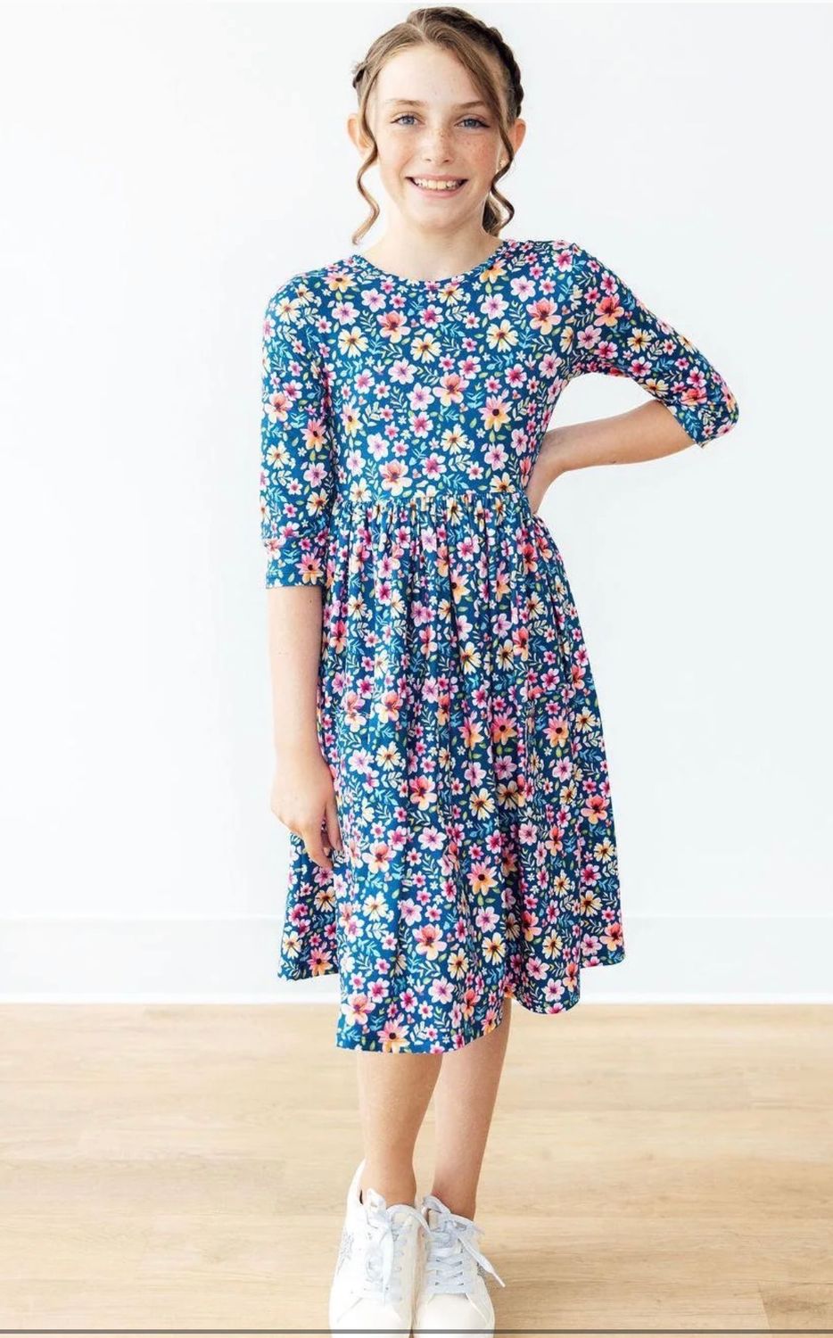 Rainforest Blooms Dress and Legging Set