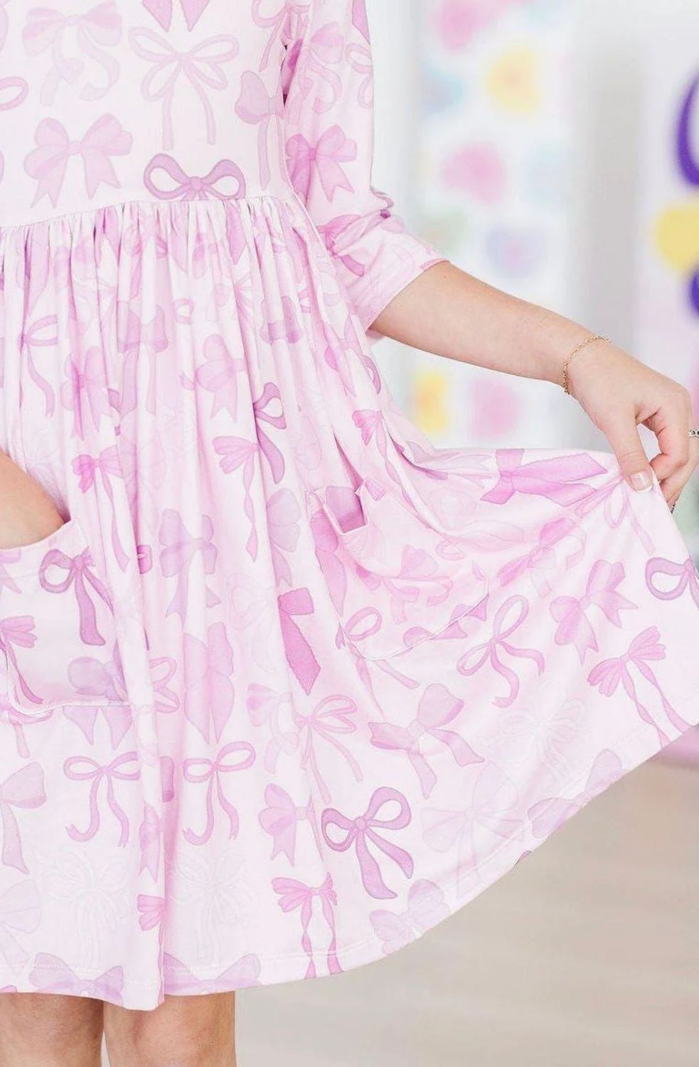 Twinkle Ties Pocket Twirl Dress