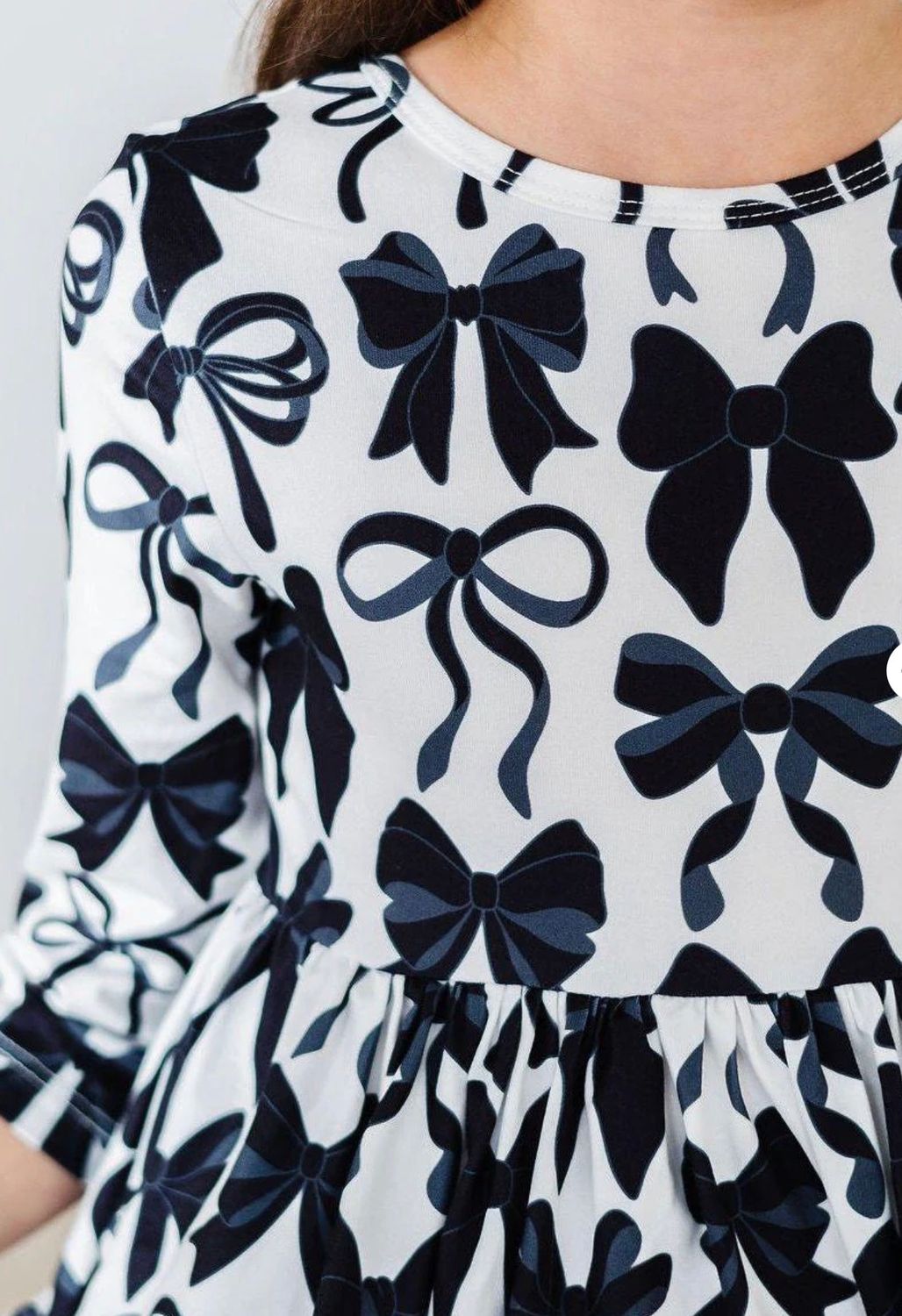 Perfectly Tied Sleeve Pocket Twirl Dress