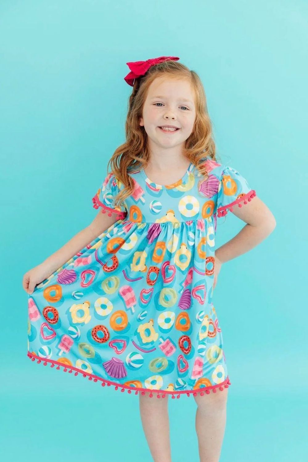 Fun Floaties Pom Pom Dress
