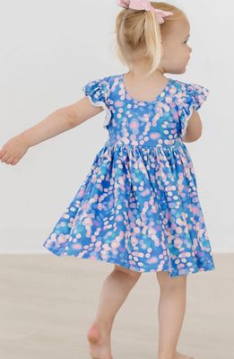 Shimmer &amp; Shine Flutter Sleeve Dress