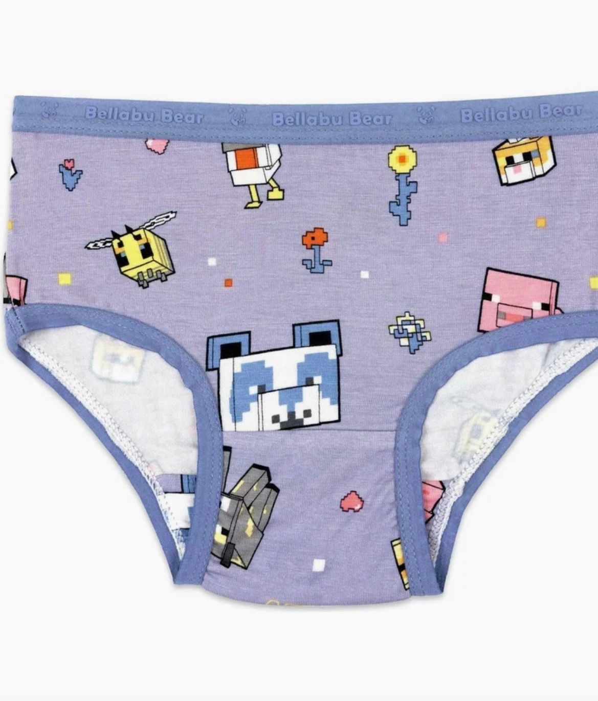 Minecraft Bamboo Girls' Underwear 7-Pack