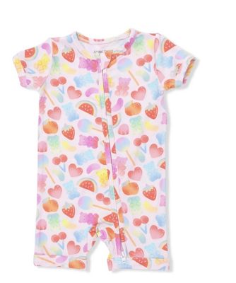 Gummy Bears Shortie 2 Way Zipper Romper
