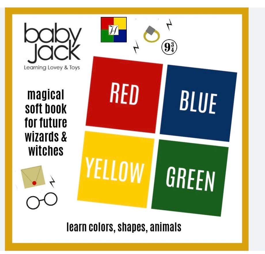 Wizard Soft Book to Teach Colors, Animals, &amp; Shapes