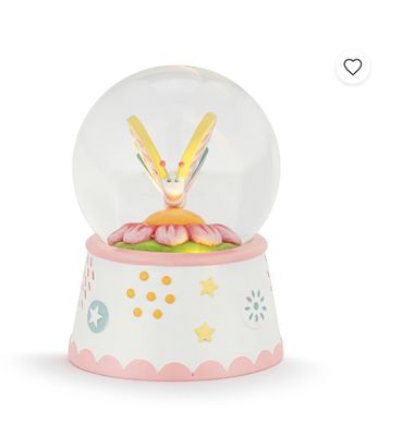 Patch Butterfly &amp; Flower Light Up Water Globe