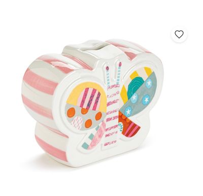 Butterfly Ceramic Bank