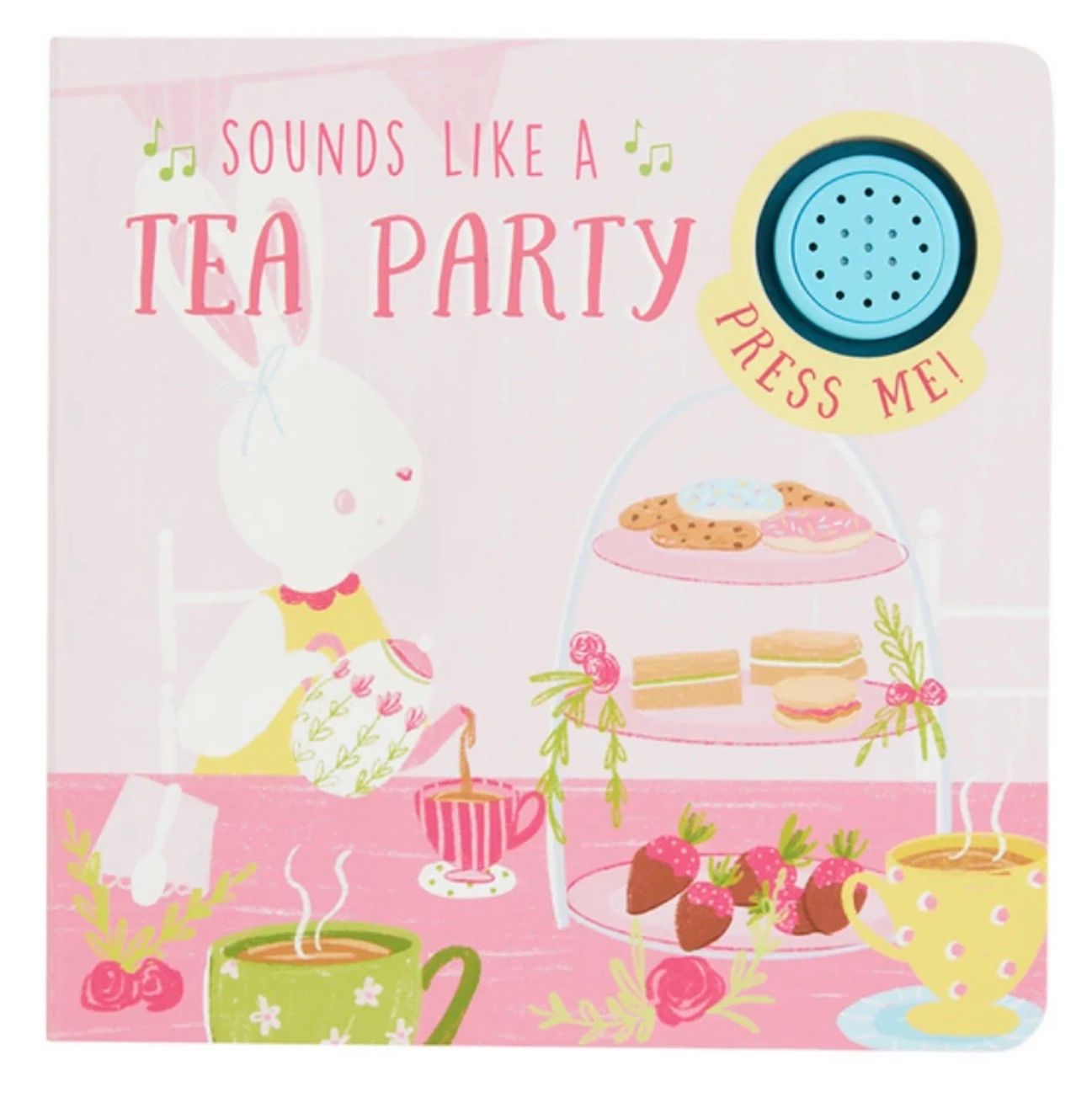 Board Book with Sounds, Style Name: Tea Party