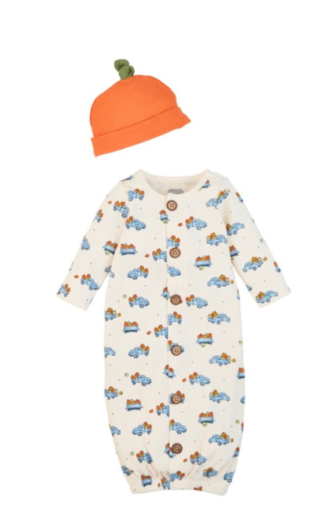 Pumpkin Truck Take-Me-Home Set 0-3M