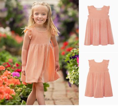 Sun-kissed Apricot Dress