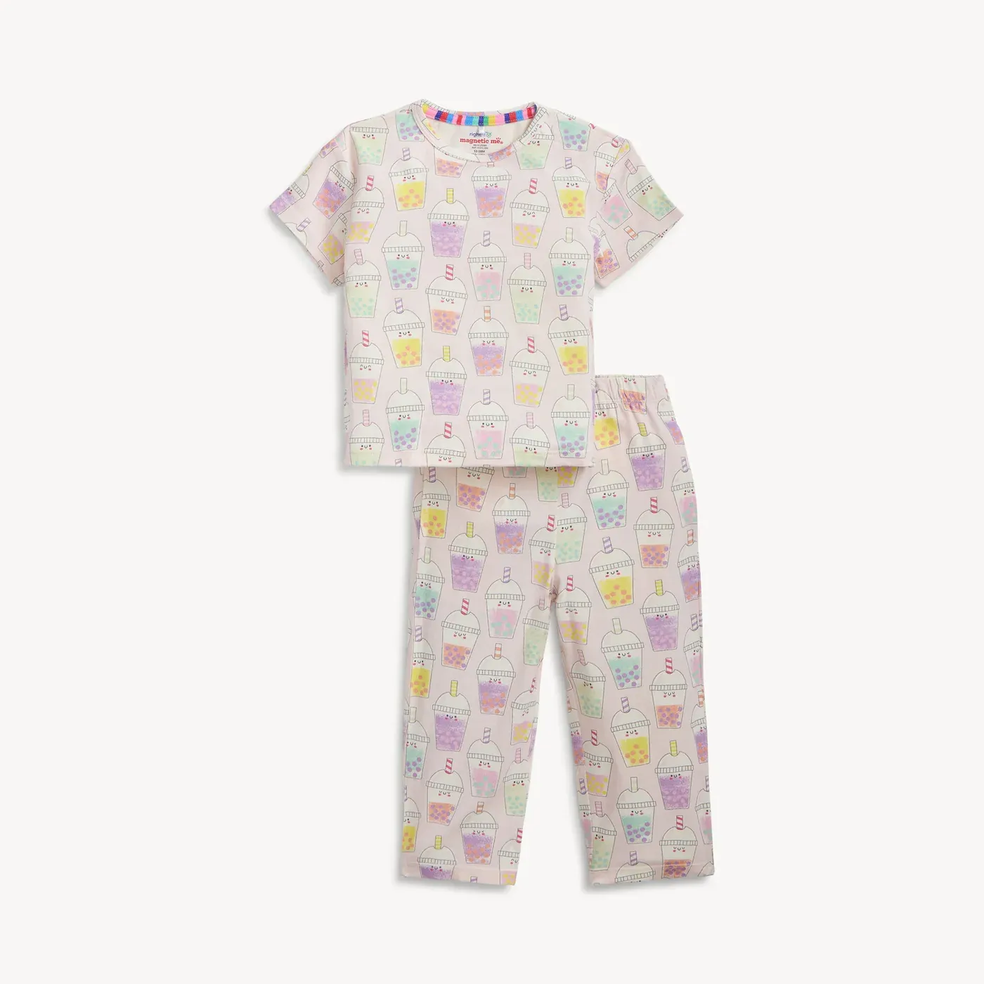 Boba Beau-Tea Magnetic Right Fit S/S Pajama Set