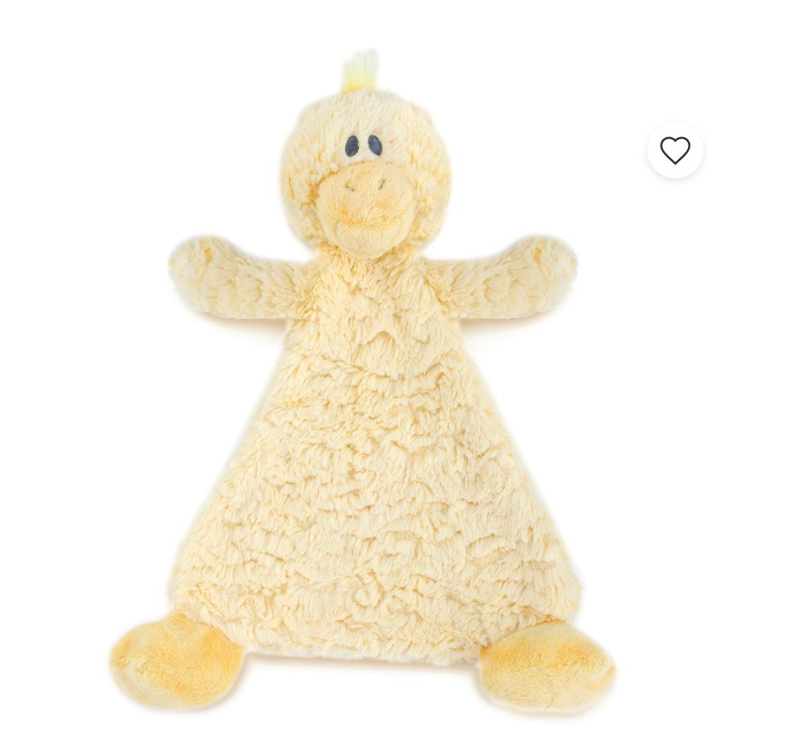 COZ Daddles Duck Rattle Blankie